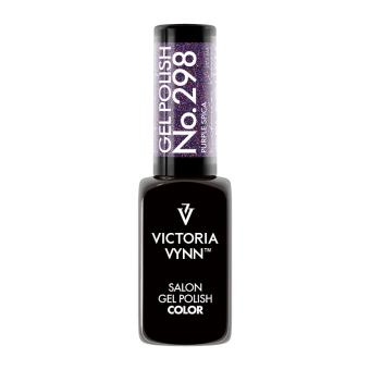 salon gel polish No.298 Purple Spica